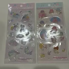 Little Twin Stars キキララ キラぷくシール　2シート