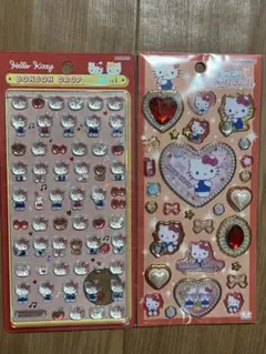 正規品　ボンボンドロップシールミニ　キラキラジュエルシール　ハローキティ