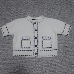 ZARA ザラ　ステッチニットジャケット　完売品