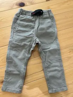 GRAMICCI ベージュ ストレートパンツ 90