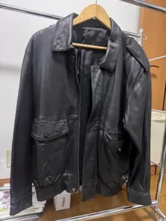 vintage レザージャケット　hooked vintage TORO vintage レザージャケット hooked vintage TORO - メルカリ