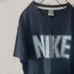 古着Tシャツ NIKEナイキ でかロゴ リメイク M