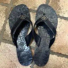 TORY BURCH ビーチサンダル ネイビーのサムネイル