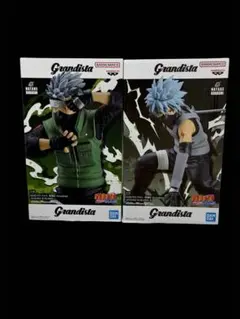 NARUTO 疾風伝 Grandista はたけカカシ フィギュア 2種セット