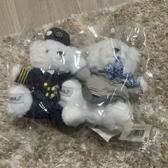 ANA ぬいぐるみ パイロットと乗務員