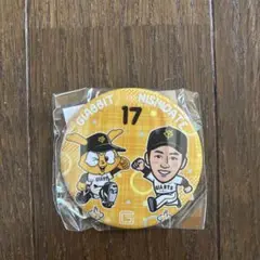 読売ジャイアンツ　西舘勇陽選手　闘魂ガチャ　ジャビットコラボ　ver. 缶バッジ