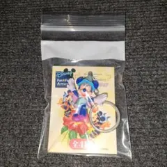 ミニーマウス　フラワーファンタジー　キーチェーンフィギュア