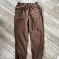 ユニクロ　W’s ヒートテックボアスウェットパンツ　ブラウン　L