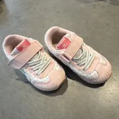 ミキハウス ×ミズノコラボ　スニーカー ピンク