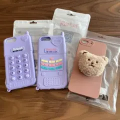 iPhone7p／8p用ケース3つセット