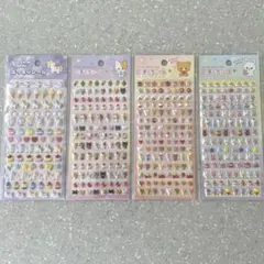 ぷっちりシール　プッチもちシール　４点セット
