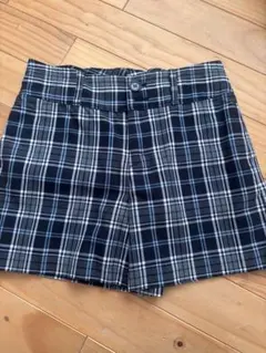 BLUE CROS Sチェック柄 キュロット ショートパンツのサムネイル