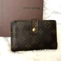 正規品　ルイヴィトン　モノグラム 　ポルトフォイユ　がま口　財布