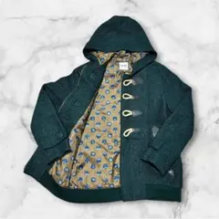 Né-net ネネット　ダッフルコートフード付きダークグリーン 3