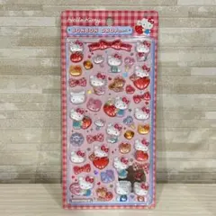 【正規品】サンリオ 第二弾 ボンボンドロップシール 赤 ハローキティ