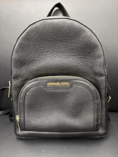 MICHAEL KORS ブラックレザー リュック