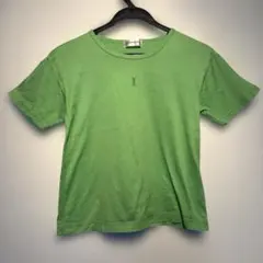 Yves Saint Laurent ロゴ刺繍 Tシャツ グリーンのサムネイル