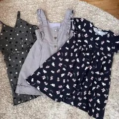 any FAM COMME CA ISMワンピース3点セット 120cm☆