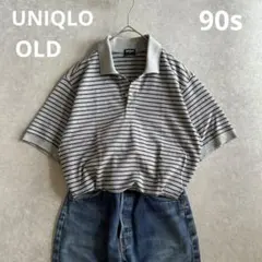 90s ユニクロ OLD UNIQLO ボーダーポロ Vintage アーカイブ
