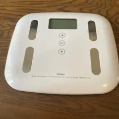 dretec 体組成計 体脂肪計 本体 ホワイトのサムネイル