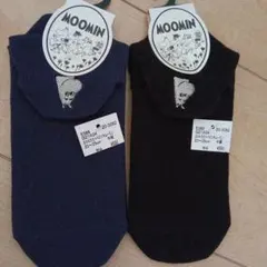 MOOMIN ムーミン レディース ソックス 2足セットのサムネイル