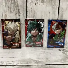 ヒロアカ ミニブロマイド 緑谷 爆豪 轟