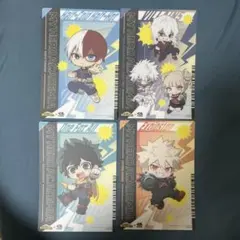 ヒロアカ　マルチシート 全４種　くら寿司コラボ