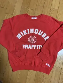90s美品‼️レトロヴィンテージ‼️MIKI HOUSE スウェットカレッジアメカジ