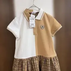ミキハウス 半袖ワンピース 140 日本製 定価27500円