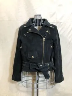 CANARI 牛革ライダースジャケット