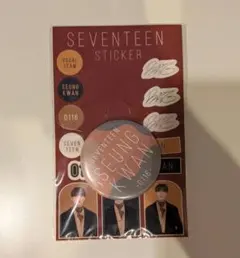 SEVENTEEN museum 2022 スングァン 缶バッジ 2種セット - メルカリ