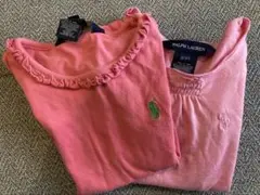 RALPH LAUREN ピンク Tシャツ 2枚セット2/2T