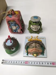 河童の飾り 4つ