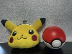 ポケットモンスター ピカチュウ がま口 モンスターボールスタンプ サン&ムーン