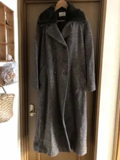美品❗️人気❗️お買い得❗️レディース ロングコート　ツイード