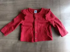 【Petit Bateau】カーディガン（18M/81cm）