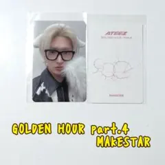 ATEEZ GOLDEN HOUR 5 makestar トレカ ミンギ① - メルカリ