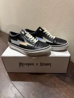 リベンジストーム REVENGE×STORM スニーカー 黒 白　27㎝ リベンジストーム REVENGE×STORM スニーカー 黒 白 27