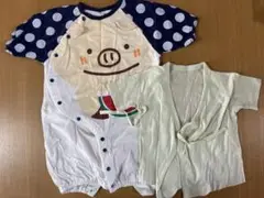 ベビーロンパース　肌着　50〜60