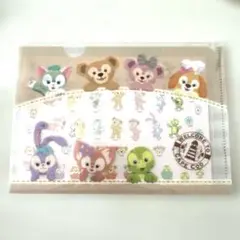【未開封品】ダッフィー クリアファイル　シール　セット