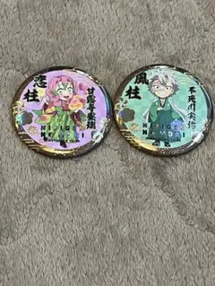 鬼滅の刃 缶バッジ 2個セット