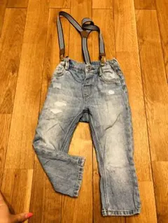 【美品】H&M kids Boyデニムジーンズ90
