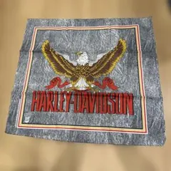 HARLEY DAVIDSON イーグル デニム風 バンダナ 小物