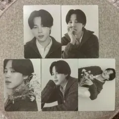 BTS ジミン monochrome モノクローム ミニフォト セット