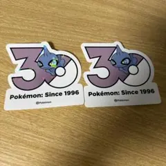 韓国限定 ポケモン ポップアップ 30周年 ステッカー シール マナフィ