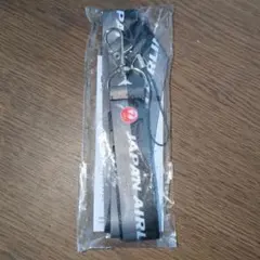 JAPAN AIRLINES ネックストラップ グレー