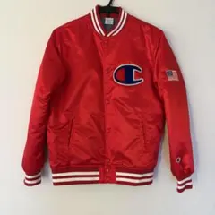 Champion スタジャン C3-E614 レッド M