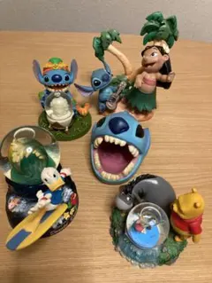 ディズニースノードーム3個他