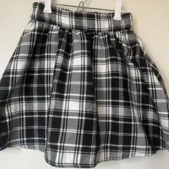 Lovetoxic チェック柄フレアスカート Sサイズ