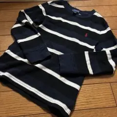Polo Ralph Lauren 長袖カットソー 5 ネイビー/ホワイト